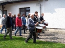 14. April: Üben für den Zapfenstreich