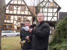 26. Februar: Hissen der Sachsenberger Fahne