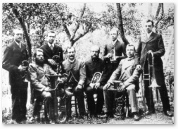 Der Posaunenchor um 1920