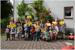 Preisverleihung Bobbycar-Rennen